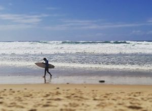 surf plage de lacanau